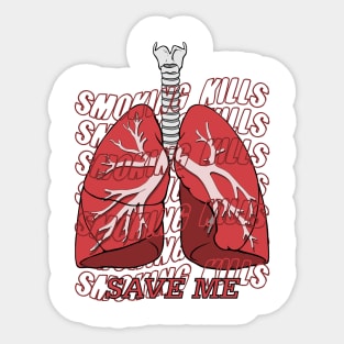 Save Me v2 | Smoking Kills Sticker